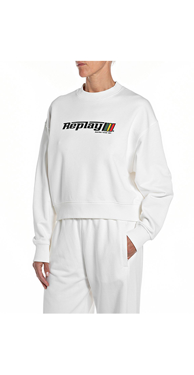 BOXYスウェットシャツ｜REPLAY リプレイ公式通販サイト